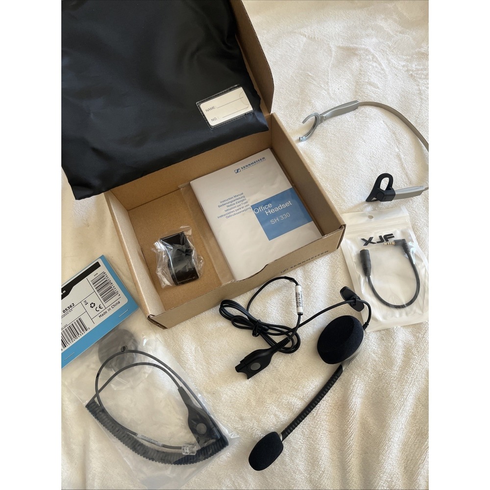 Sennheiser Monaural CX&O SH 330 Headset NEW With‎ Extras